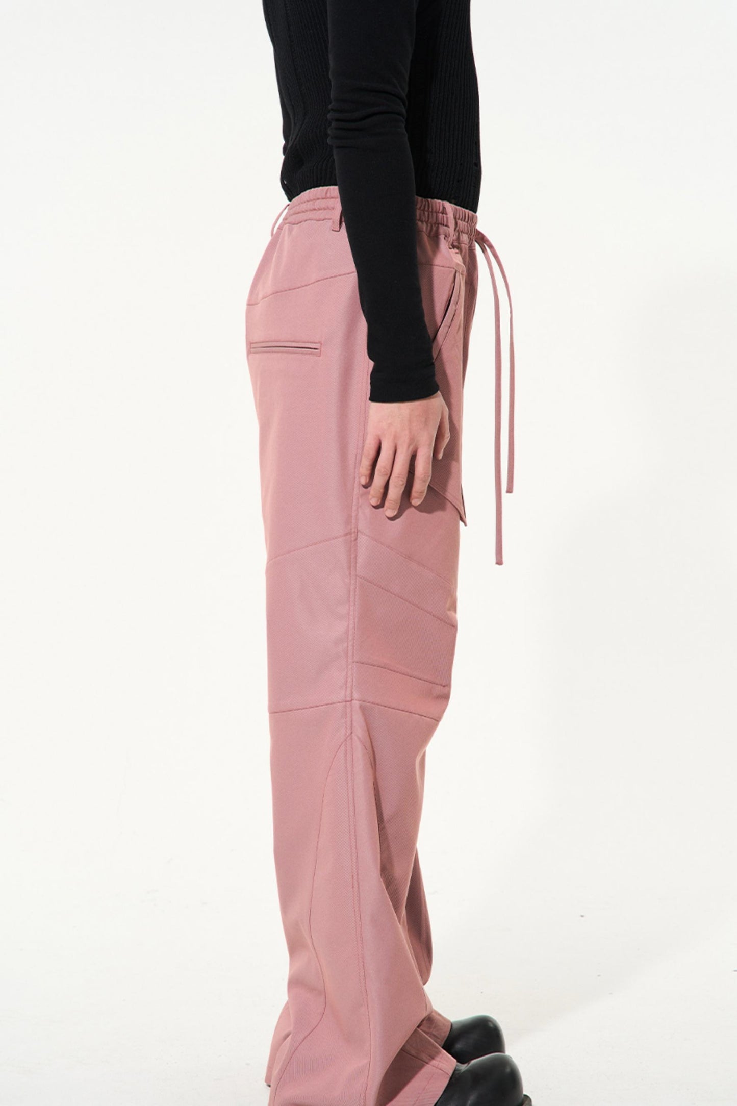Chic Cropped Twill Pants