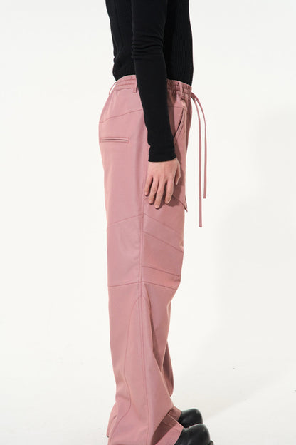 Chic Cropped Twill Pants