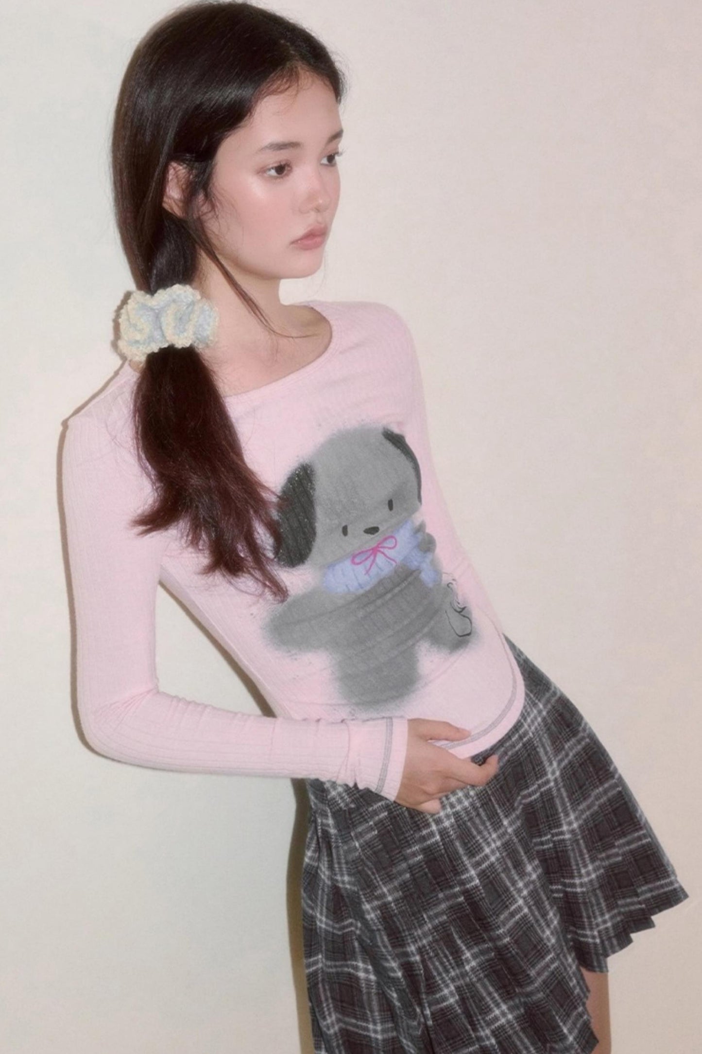 Winter Slim Sleeve Top