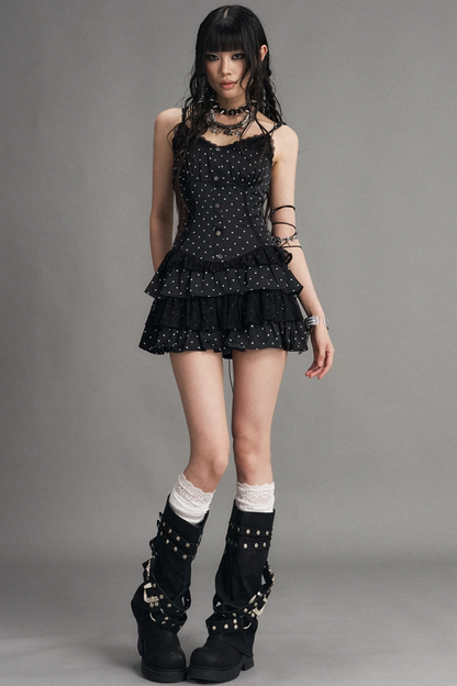 Retro Polka Dot Dress