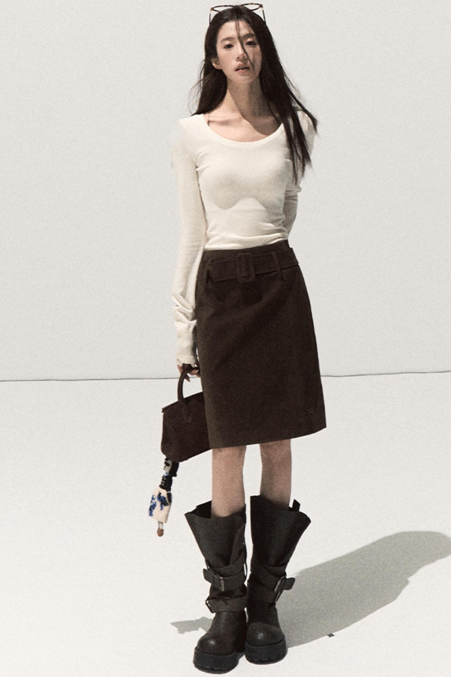 Wool Slim-Fit Lace Top