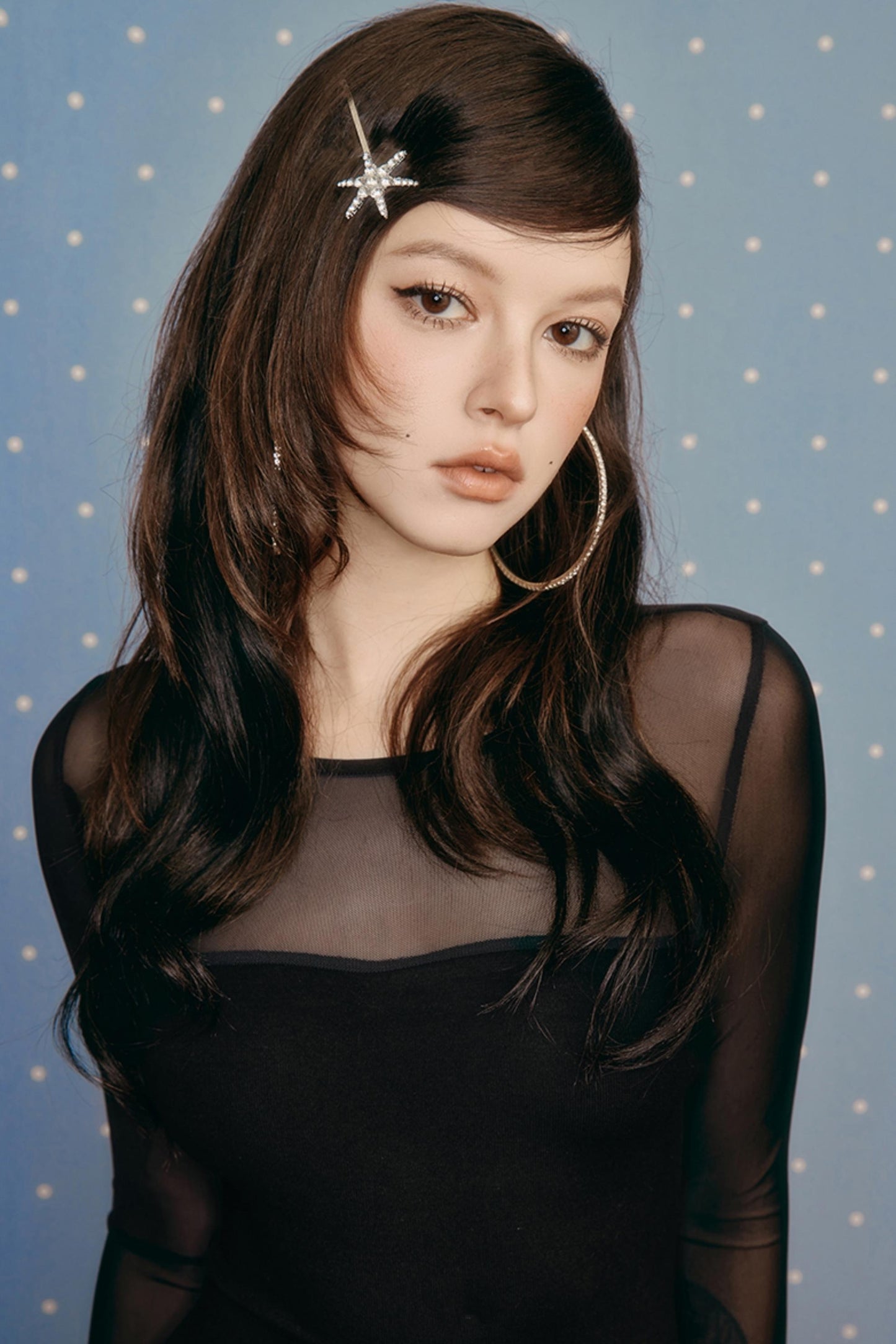 Mesh Patchwork Dress