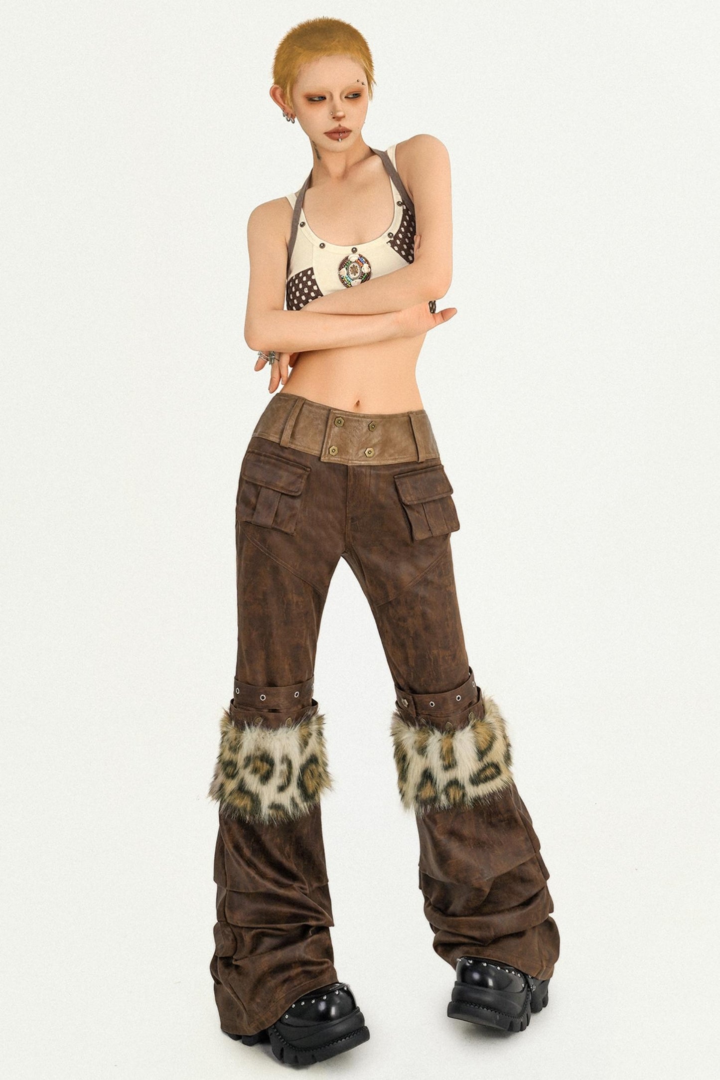 Vintage Silhouette Fit Pants