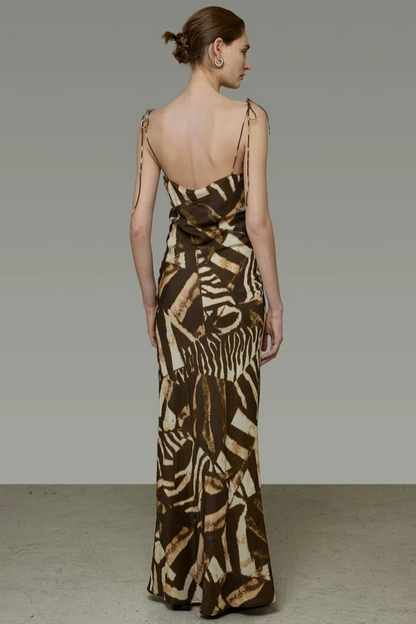 French Spaghetti Strap Dress