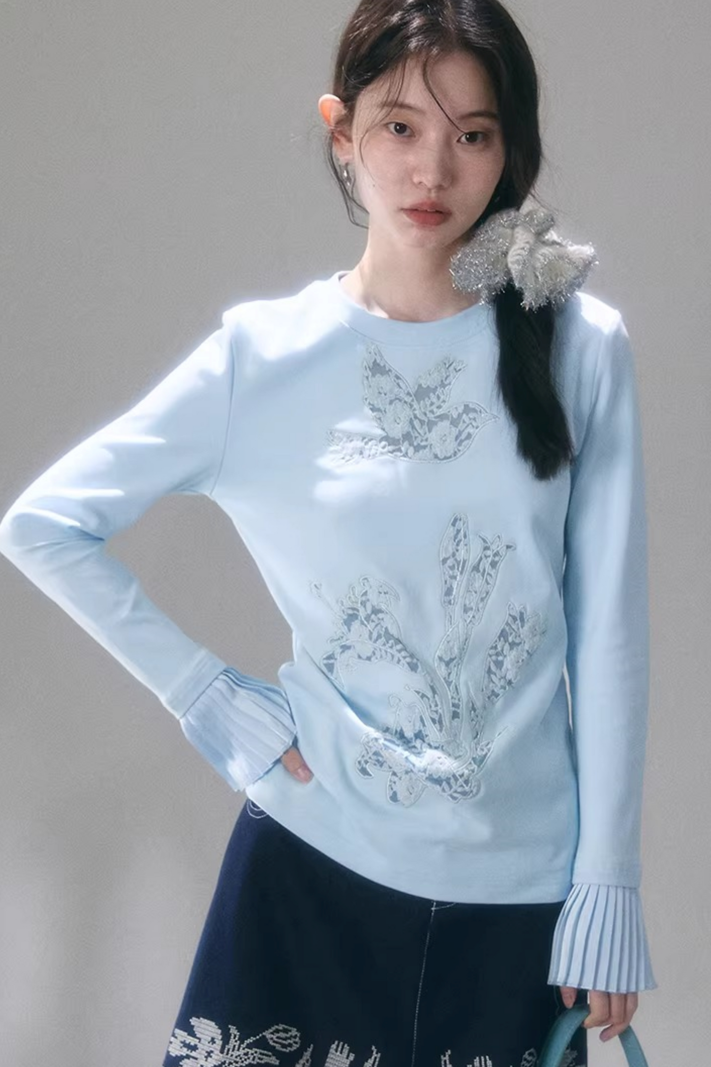 Flower Lily Lace Top