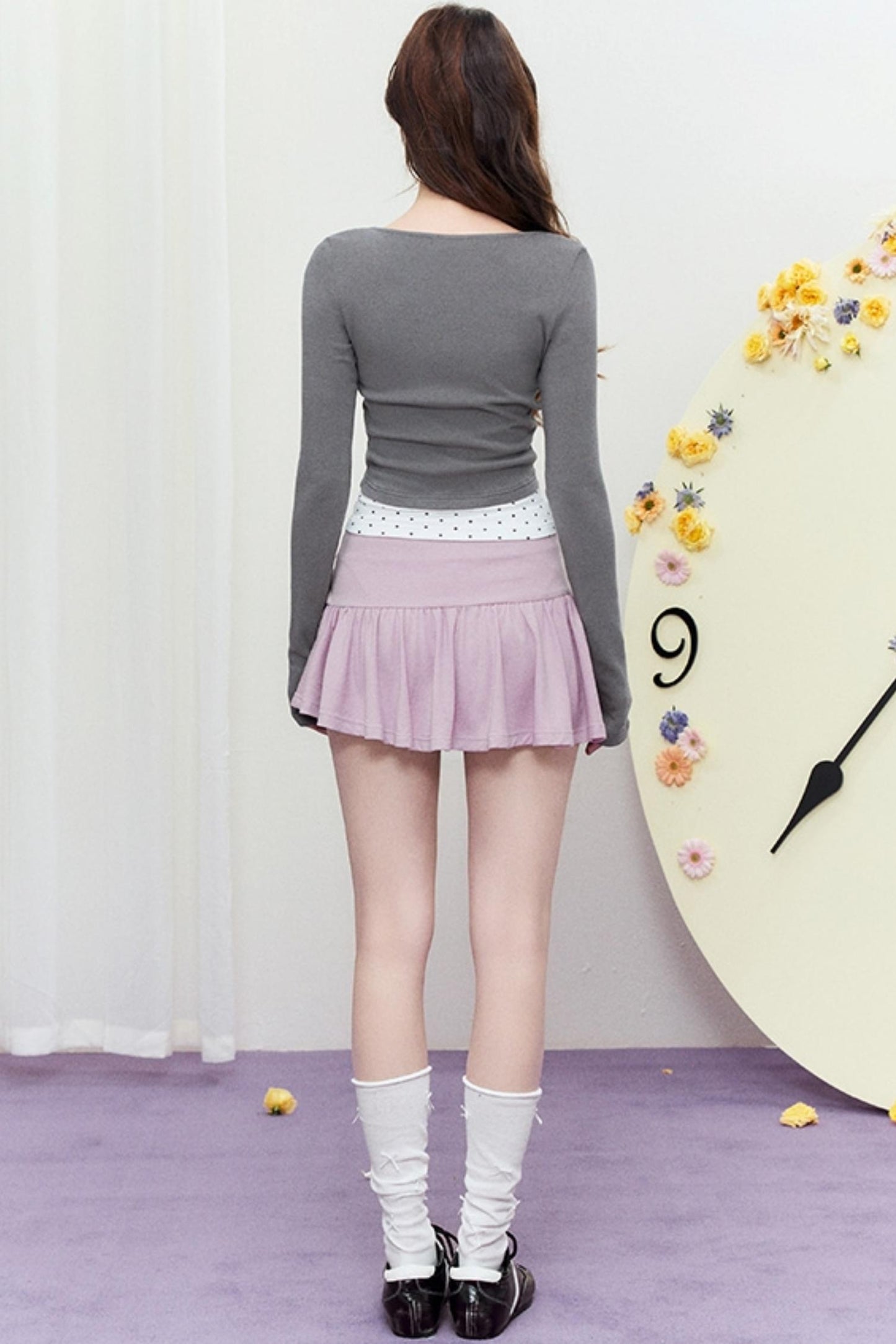Spring FlareBowtie Skirt