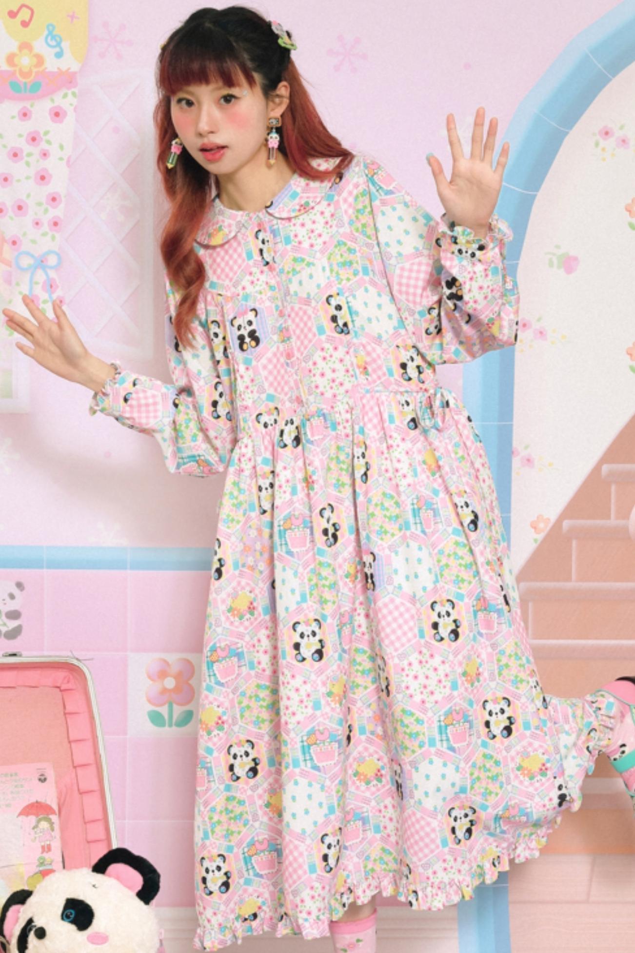 Panda Academy Sweet Loose Dress