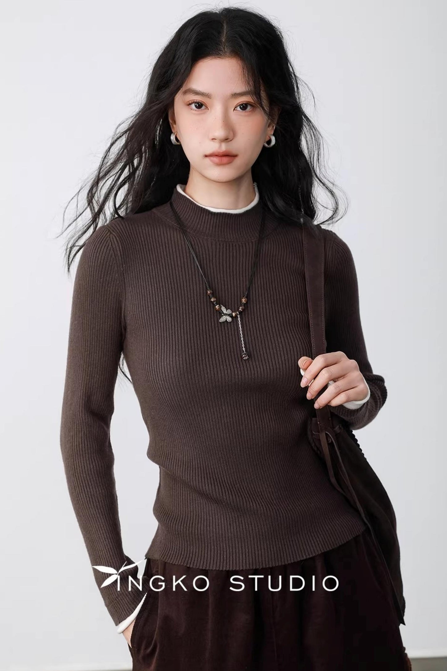 Autumn Leaf Color-Block Sweater