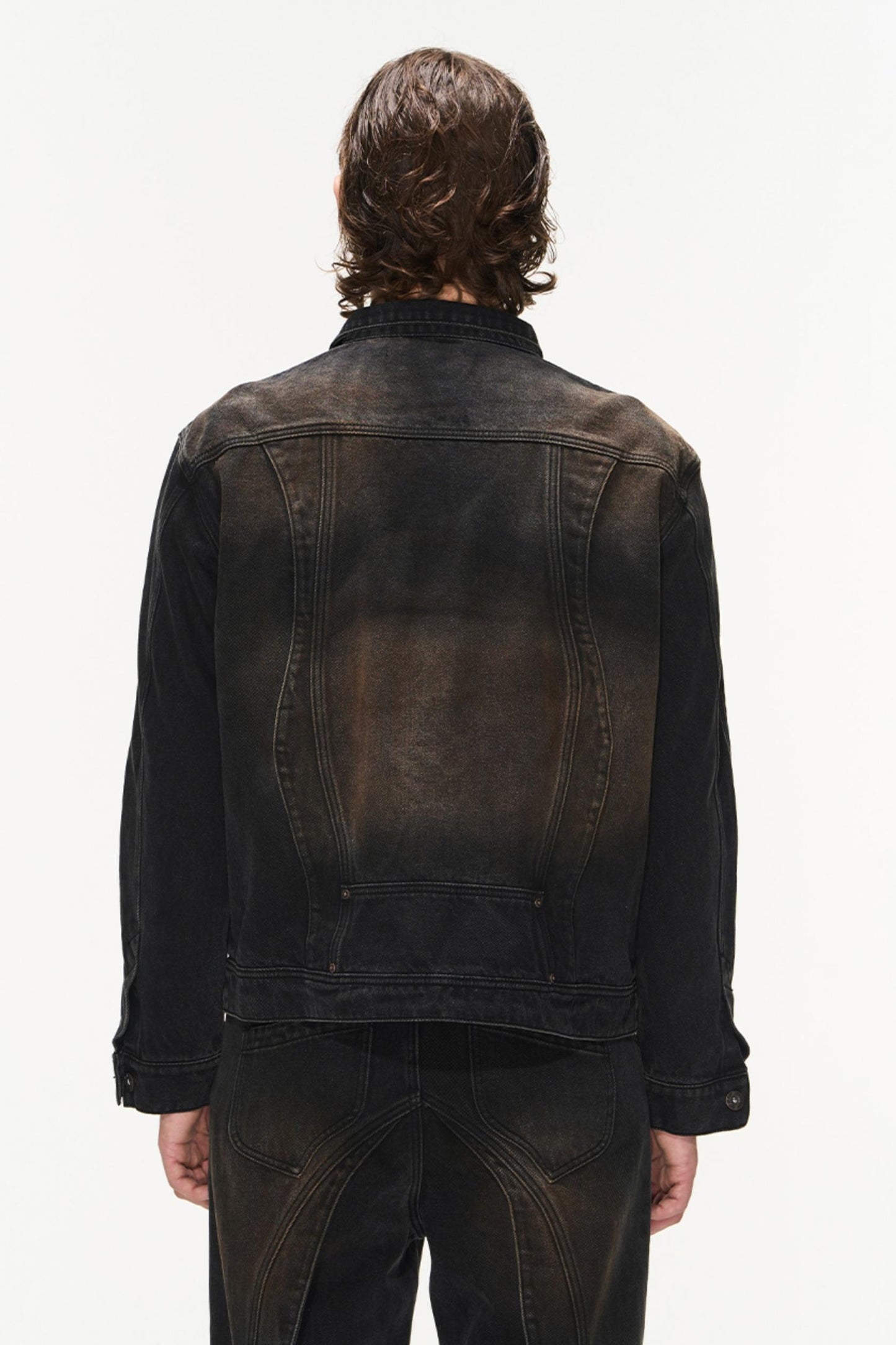 Aged Fall Denim Jacket