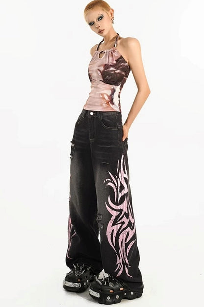 Milk Cool Murray Wide-Leg Jeans