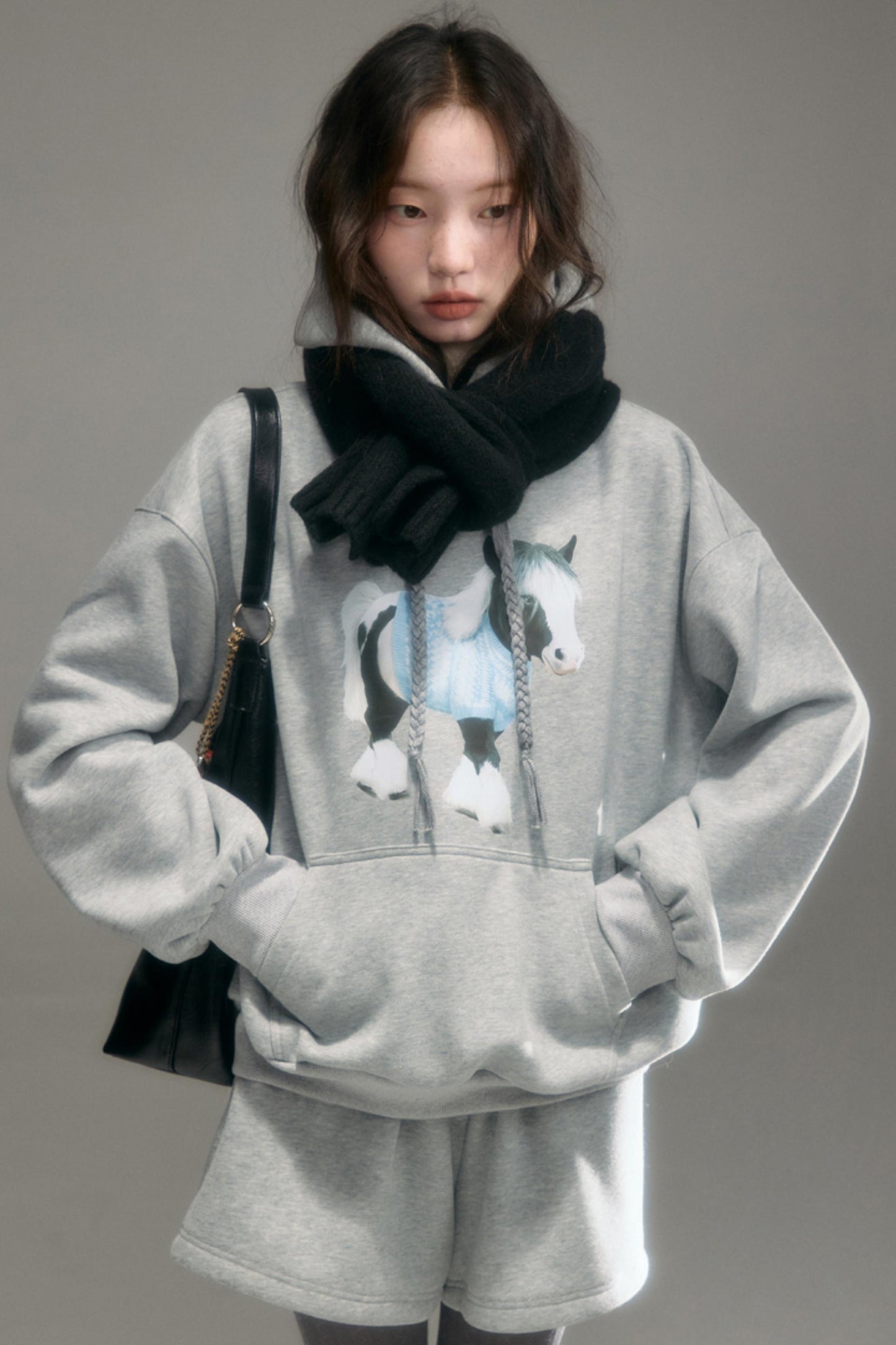 Fleece Hooded Top & Pant Set-Up