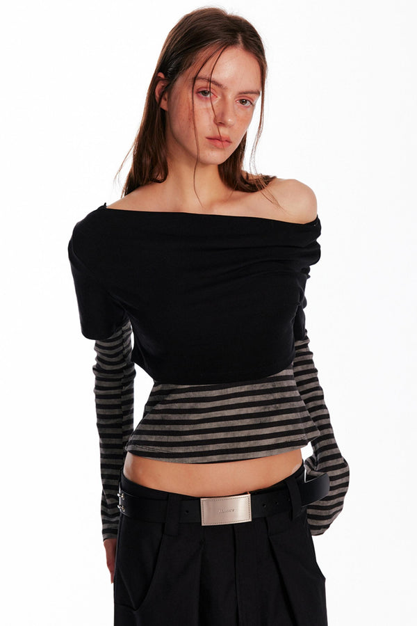 Dual-Style Long Sleeve Tee