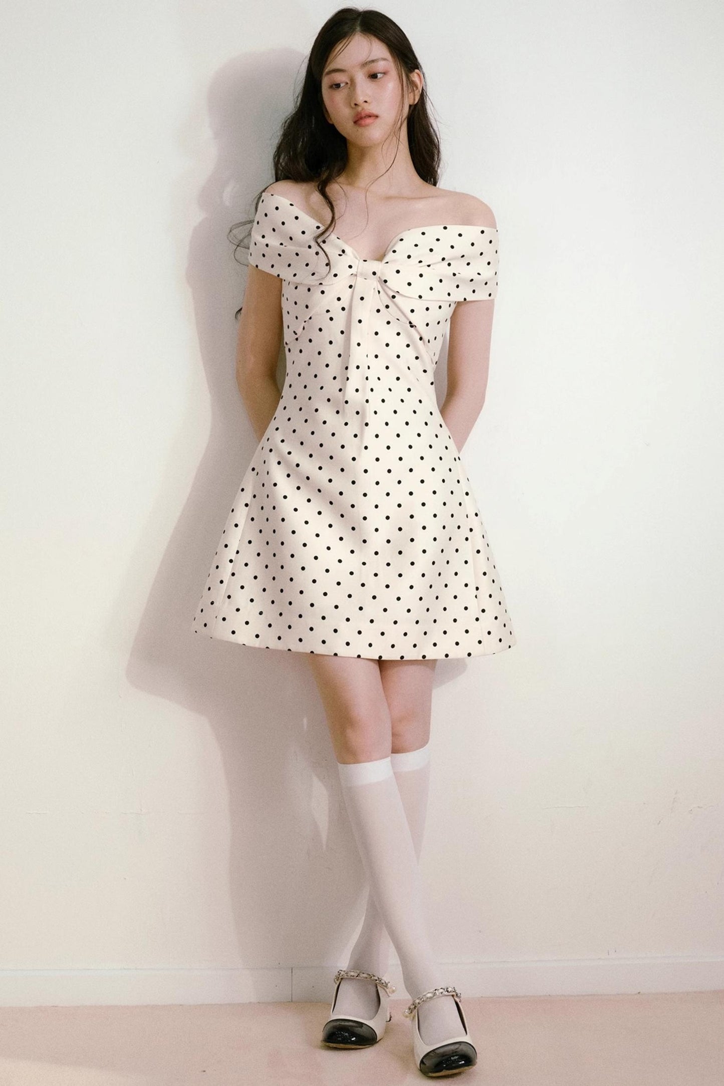 Polka Dot Bow Dress