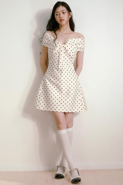 Polka Dot Bow Dress