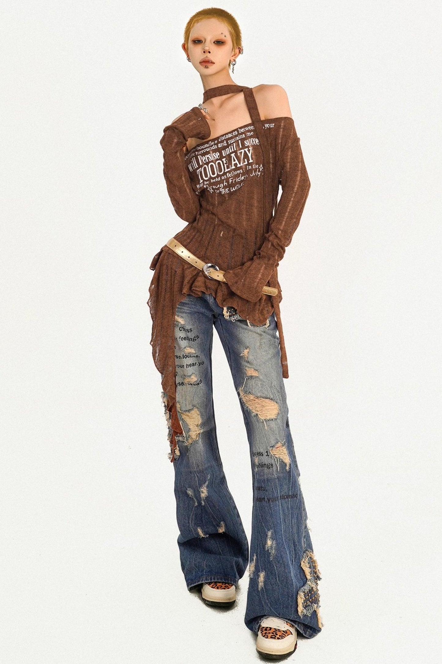 Spice Girl Knitted Sweater