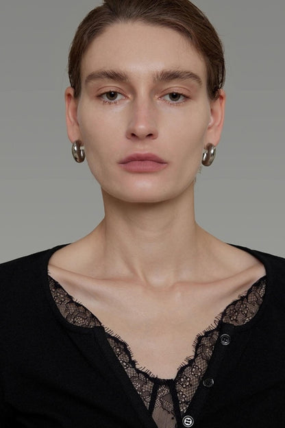 High-End Minimalist Slim Knitwear