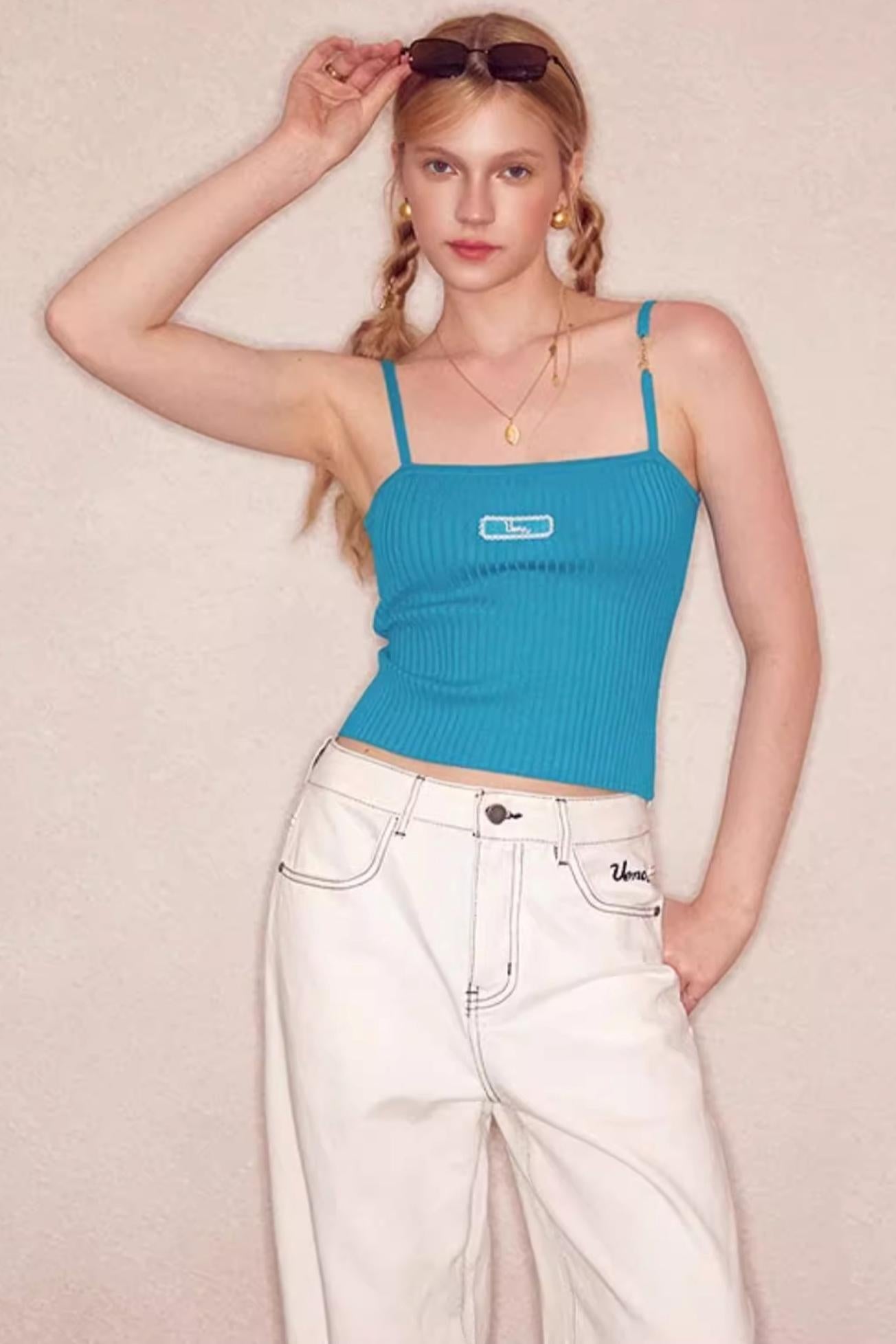 Uena Lace Knit Camisole