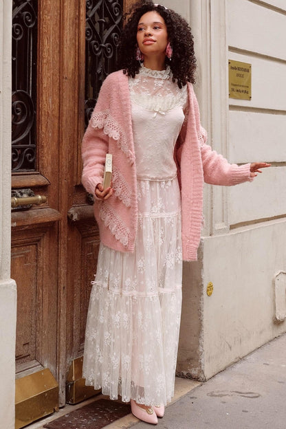 Lace Base Layer Top Skirt Set-Up