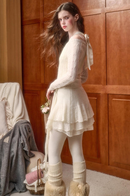 Mohair Wool Cloud Soft Suit Set-Up