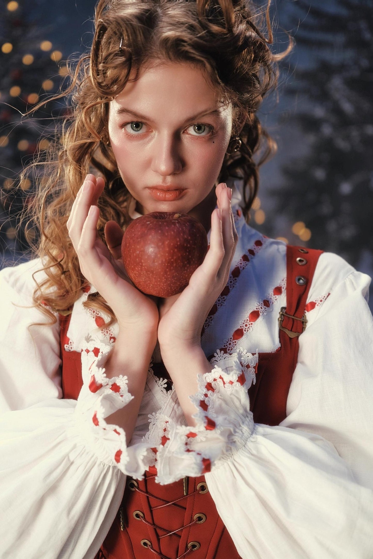 Retro Suspender Dress Set-Up