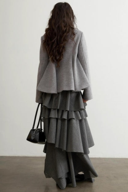 Retro Leopard Wool Top