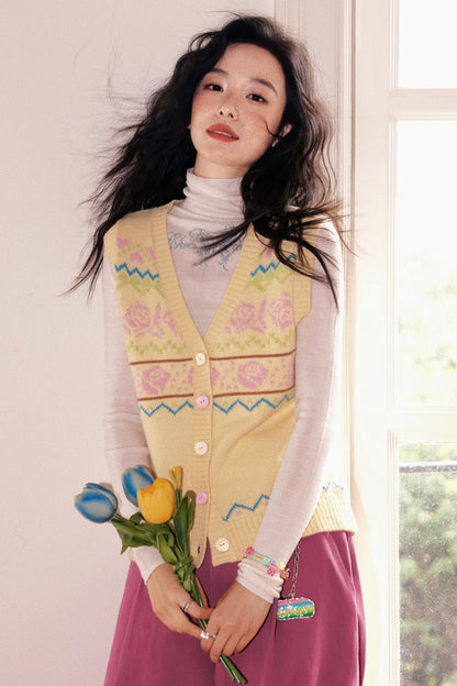 Autumn Style Knitted Vest