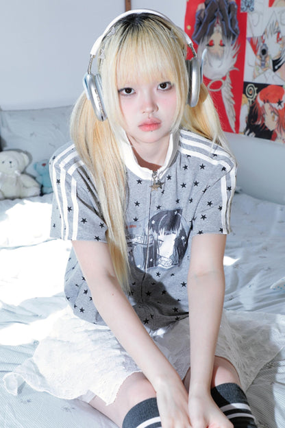 Frog Star Crewneck Cardigan