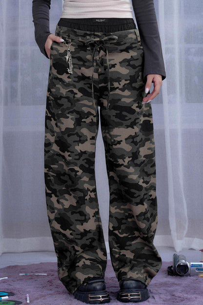 Crotch Covers Camouflage Jeans