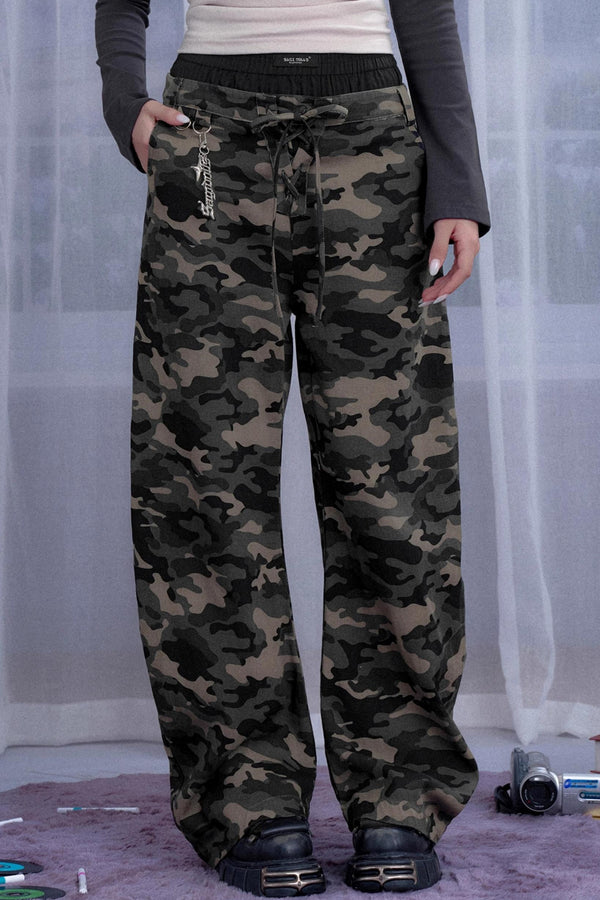 Crotch Covers Camouflage Jeans