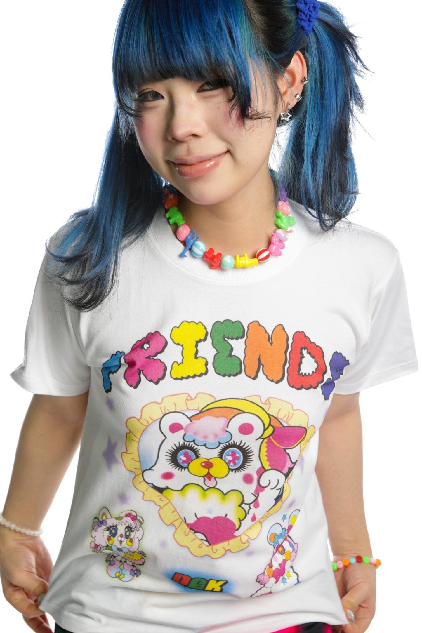 Showa Girly Cotton Shoulder T-shirt