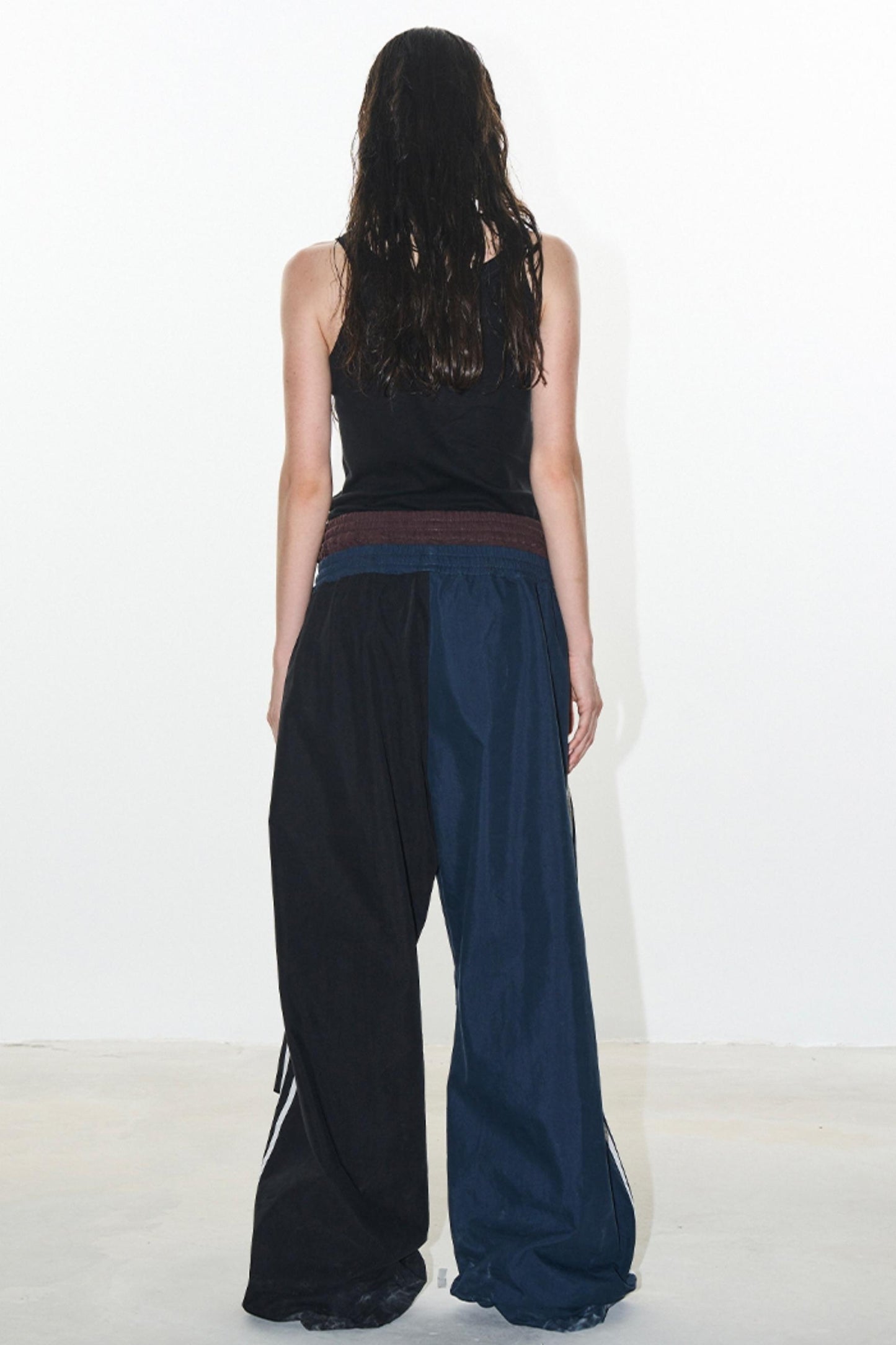 Double Layer Look Sports Pants