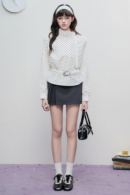 Chic Knit Bustier Skirt