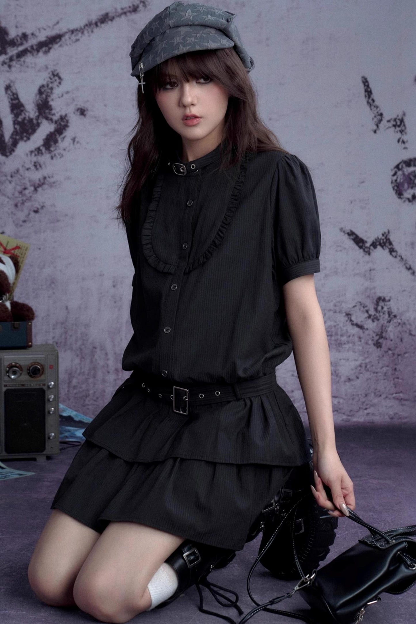 Vertical Stripe Summer Dress