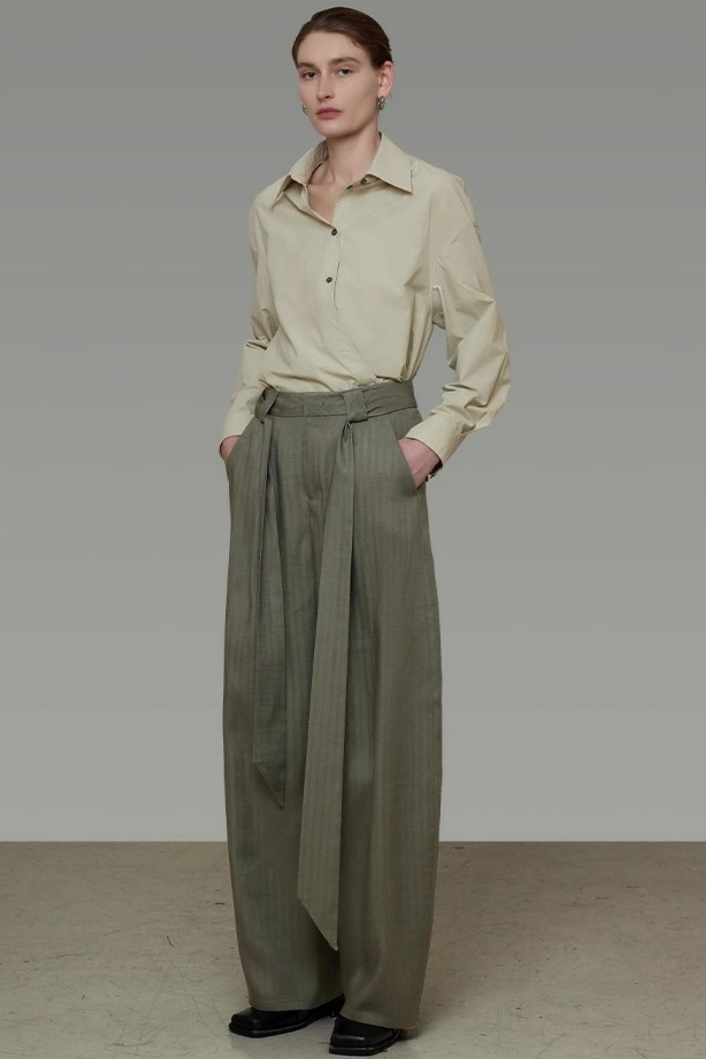 Wide Fall Drape Pants