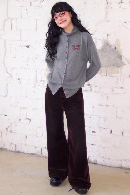 Flocked Light-Reflective Jeans