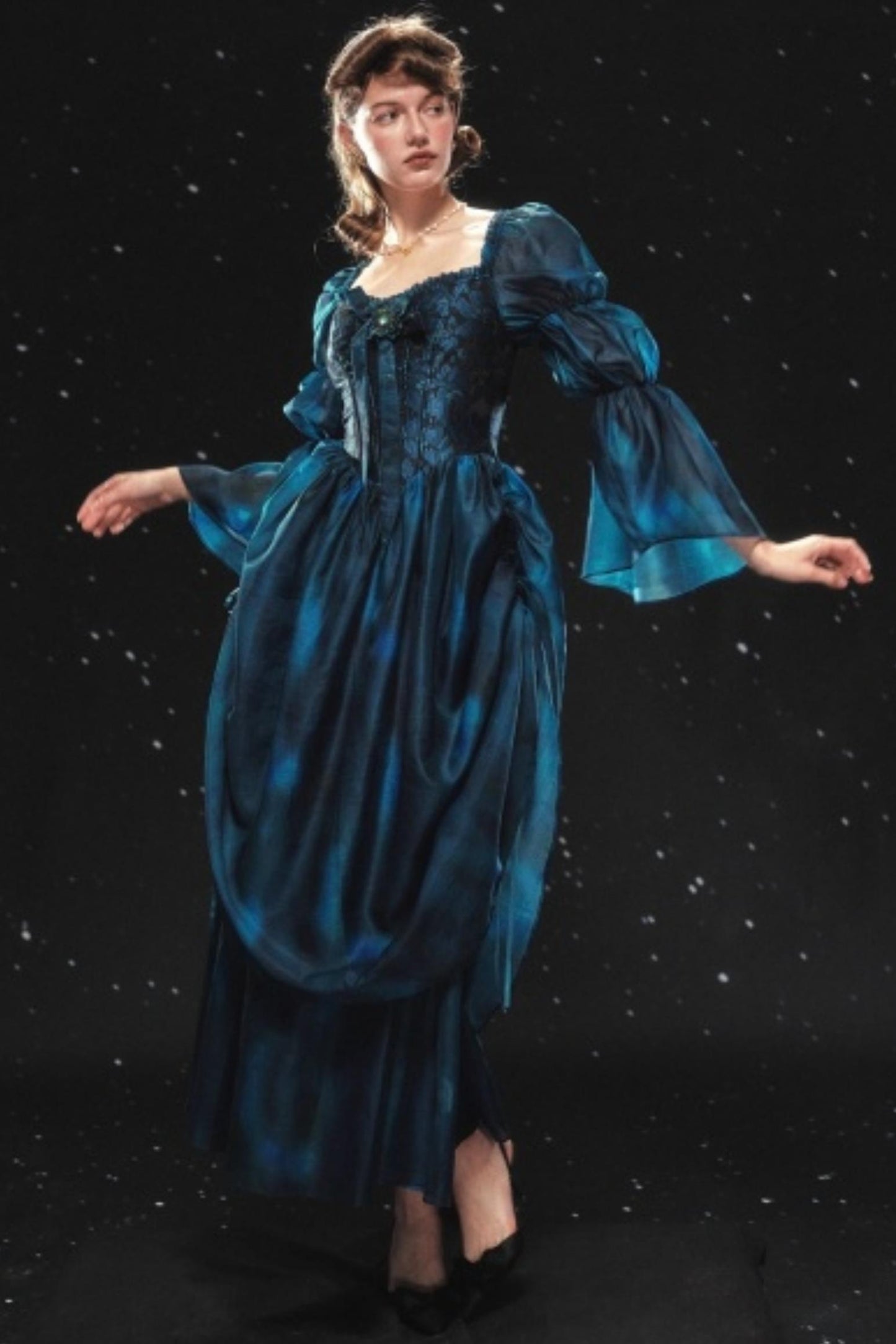 Helena Morpho Lace Dress