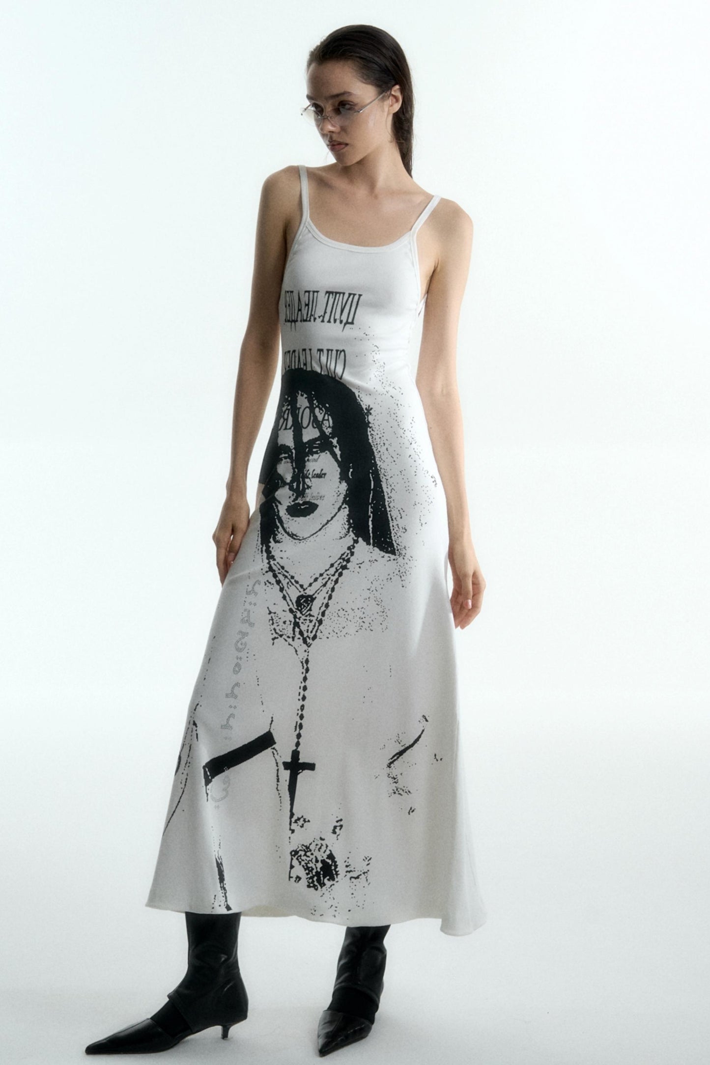 Spicy Halter Rhinestone Maxi Dress