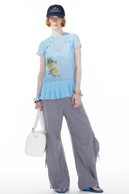 Big Pocket Lace-Up Machete Pants