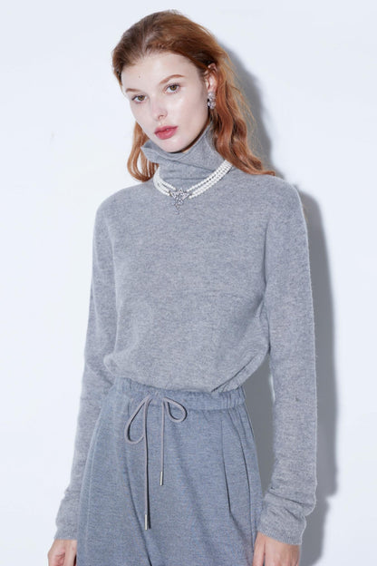 Sheep Wool High-Neck Base Layer Top