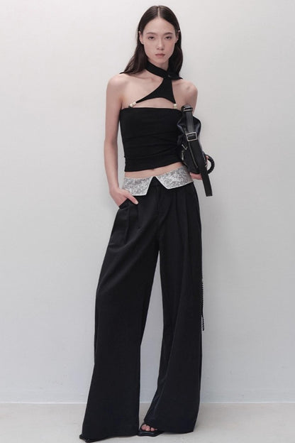 Dream Lace Wide-Leg Pants