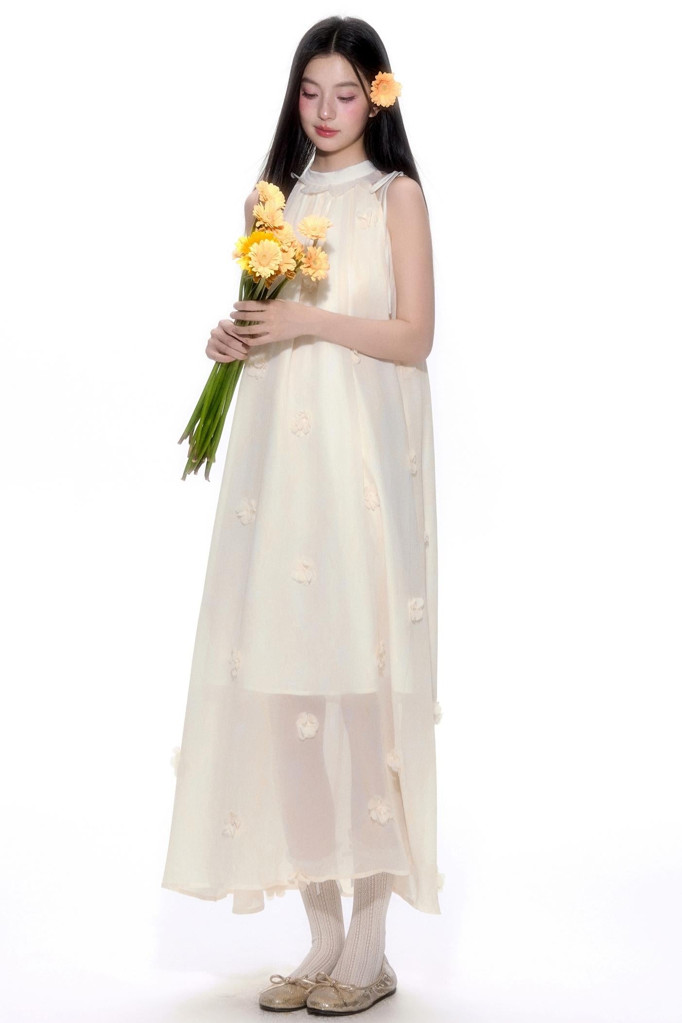 Floral Fairy Chiffon Dress