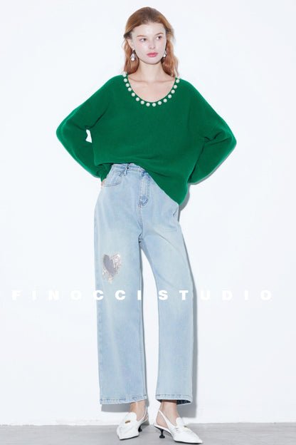 Eco-Friendly Fleece-Lined Jeans