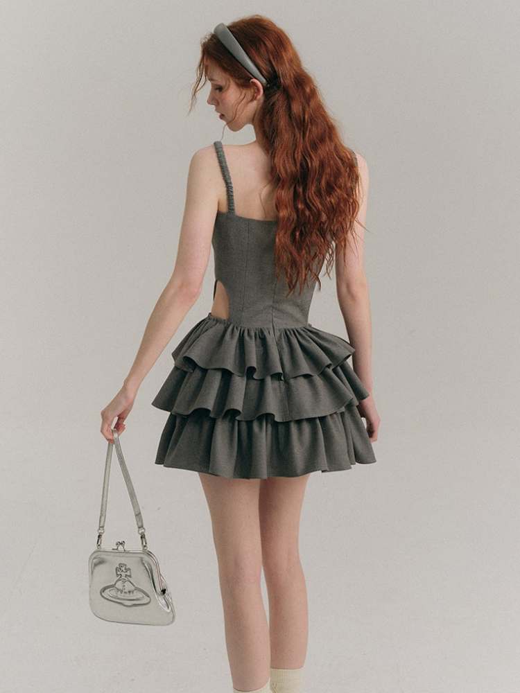 Camisole Cake Skirt Dress