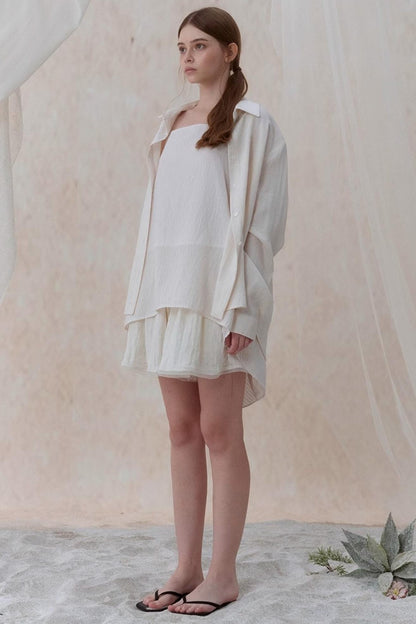 Evening Linen Blend Shirt