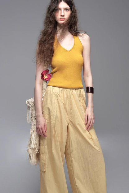 Light Outdoor Drawstring Cargo Pants