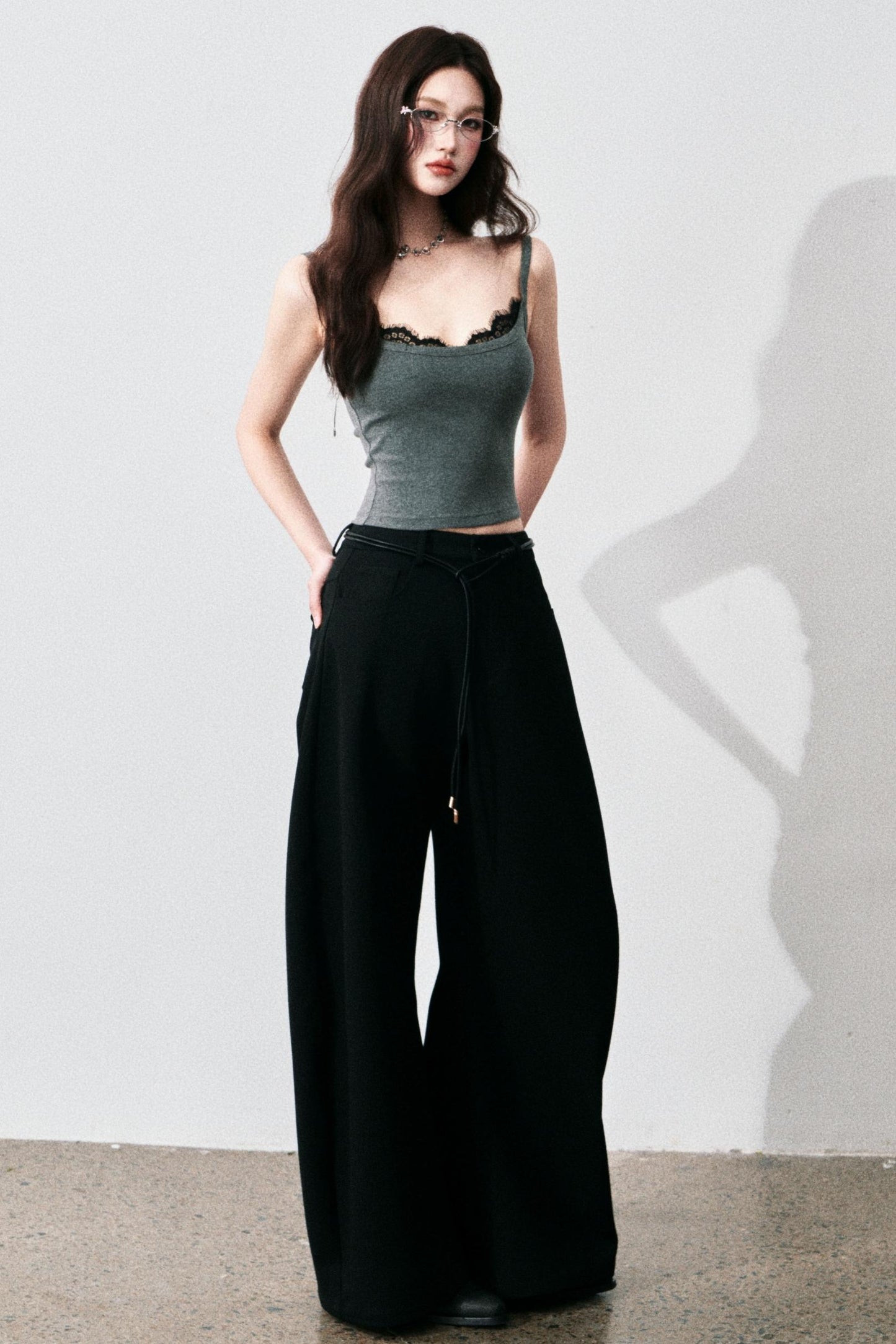 Chic Black Machete Trousers
