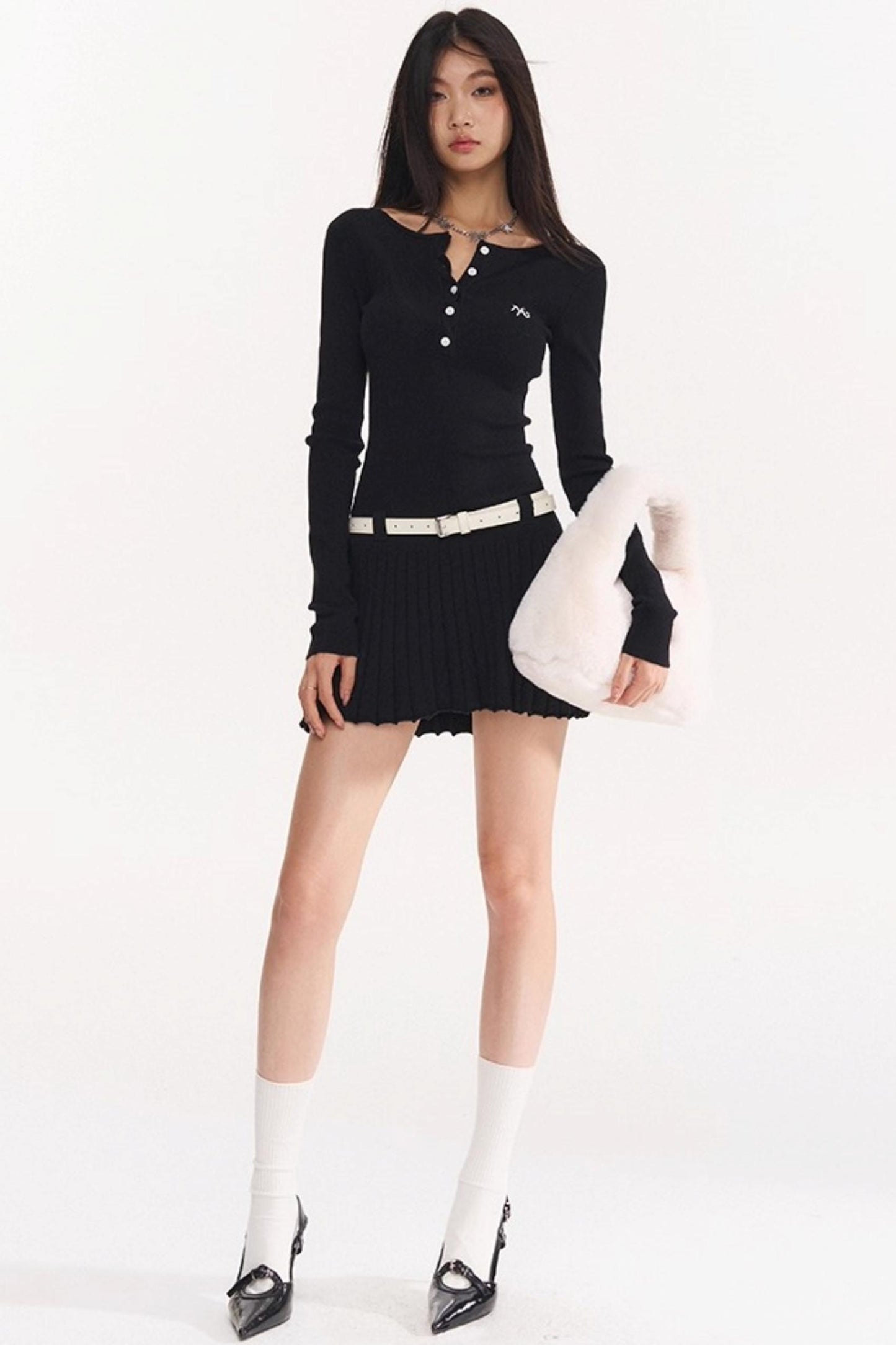 Classic Cable Knit Dress