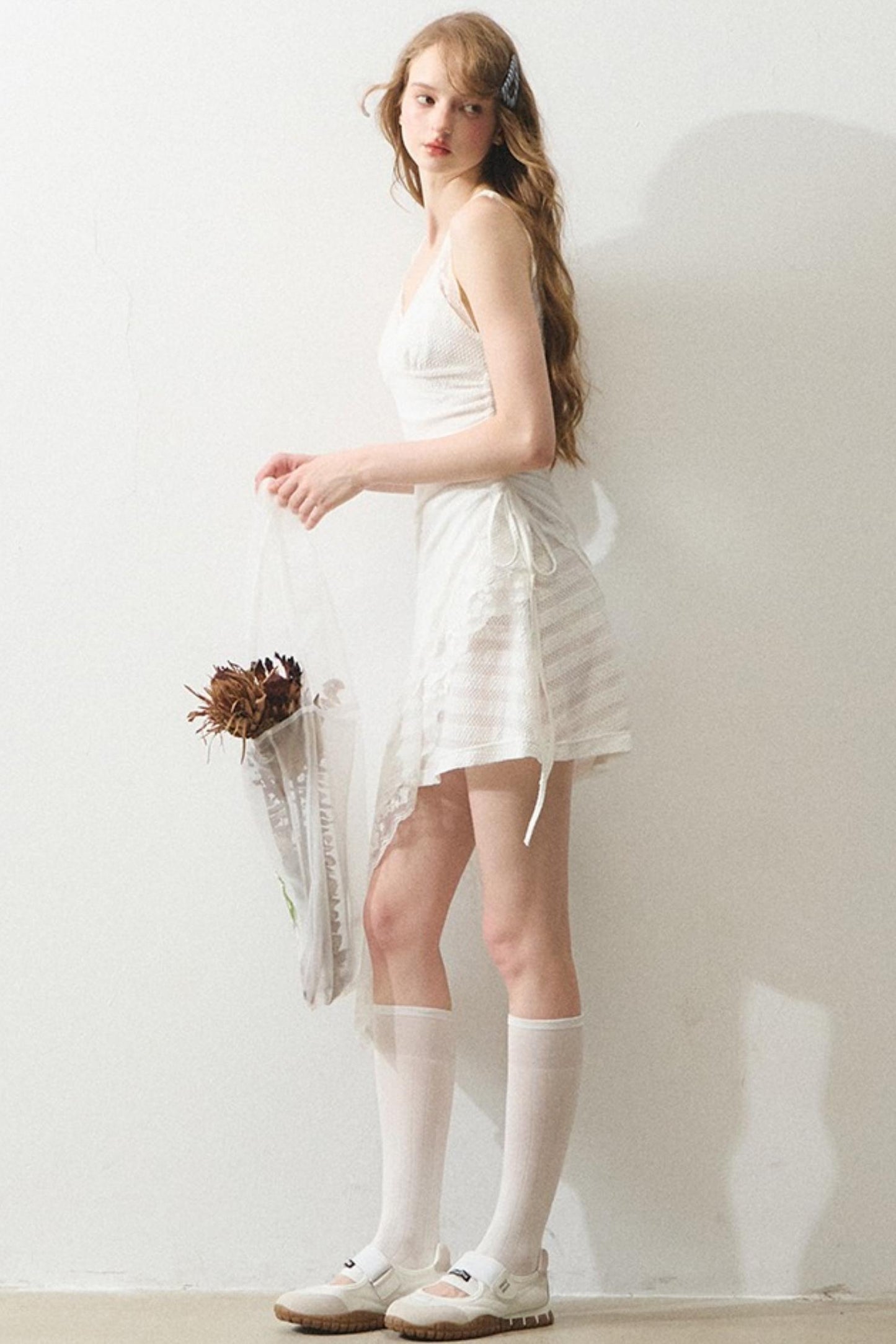 French Mint Sweater Touch Sundress Set-Up