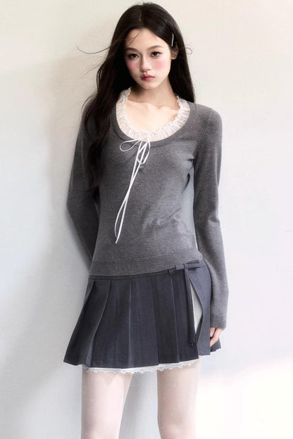 Spring Mist Knit Top