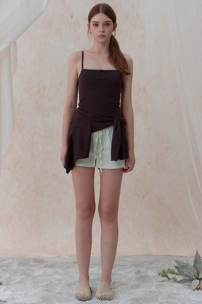 Comfort Striped Shorts